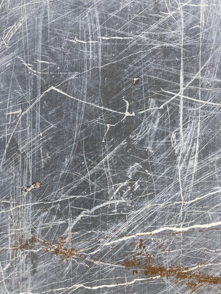 Schliffbild eines Granitblocks.
